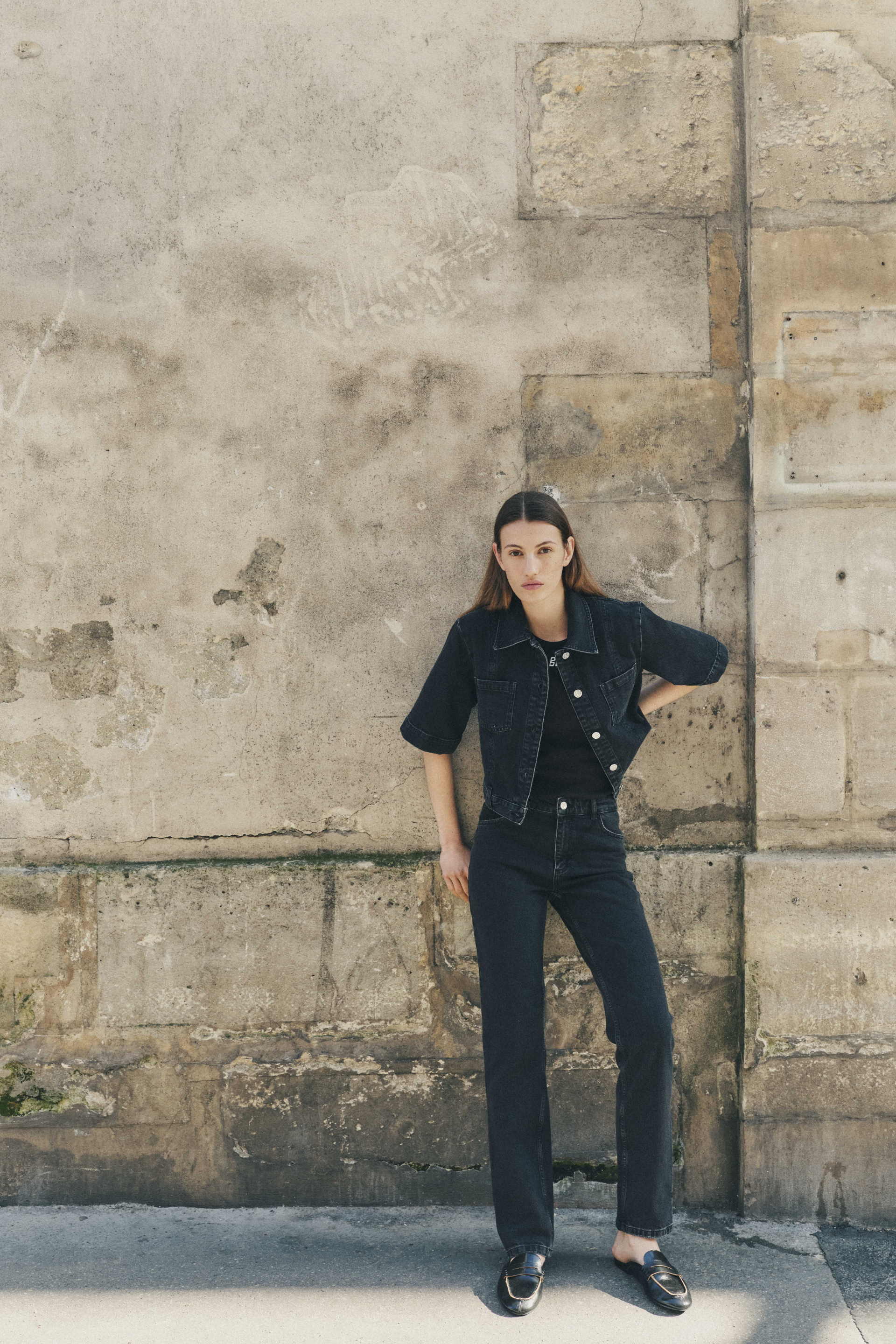 NO 04 JEANS | Black Washed Denim